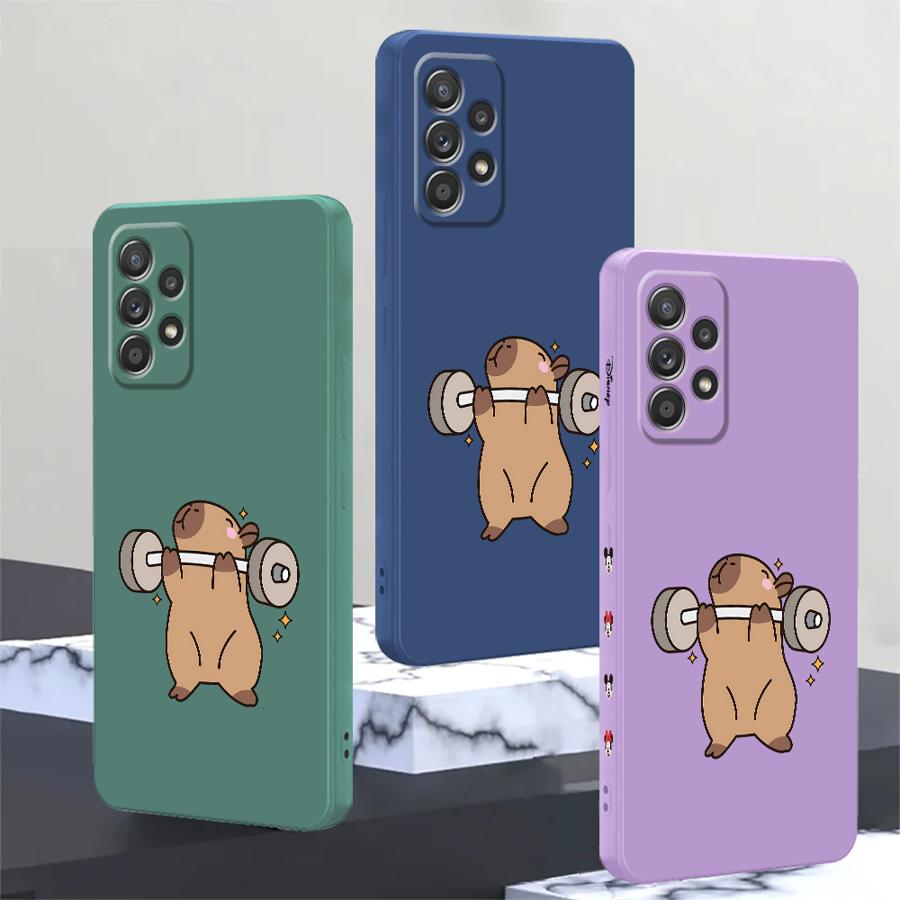 Phone Cases For Samsung A14 - Niedliche Capybara Handyhülle für Samsung Galaxy
