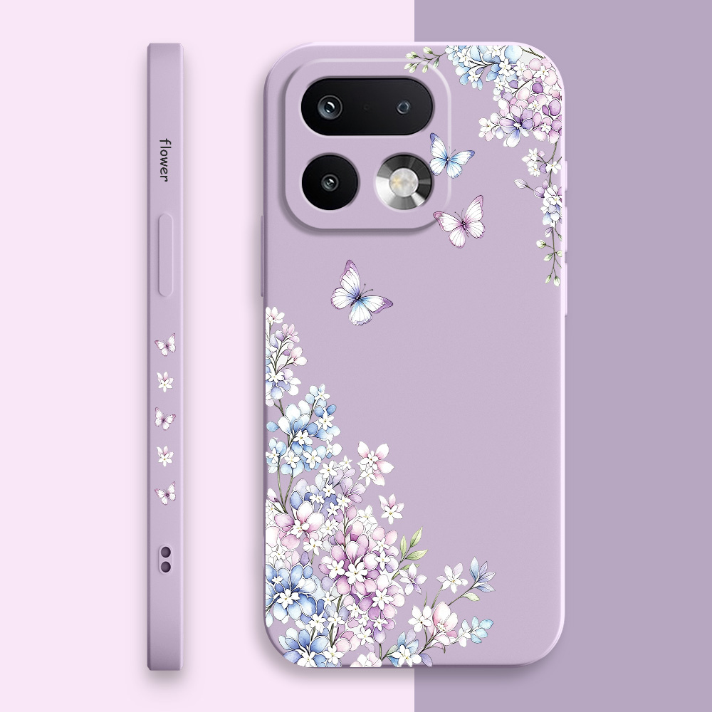 Phone Cases Realme - Blooming Violet Handyhülle für Oppo Realme