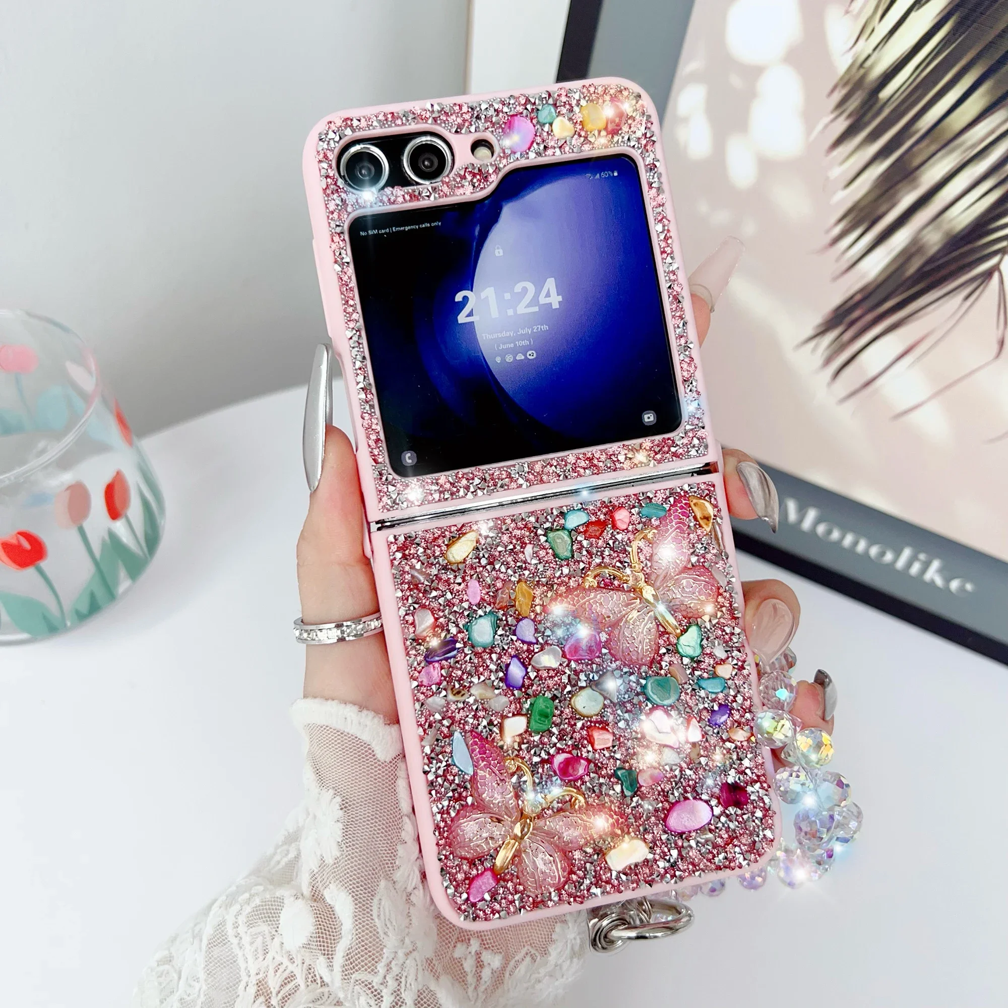 Phone Cases Cute - Luxus Glitzer Handyhülle für Samsung Galaxy