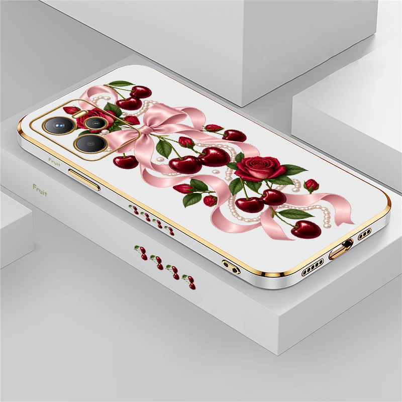 Phone Cases Realme - Blumendruck-Handyhülle für Realme C65 C55 C53