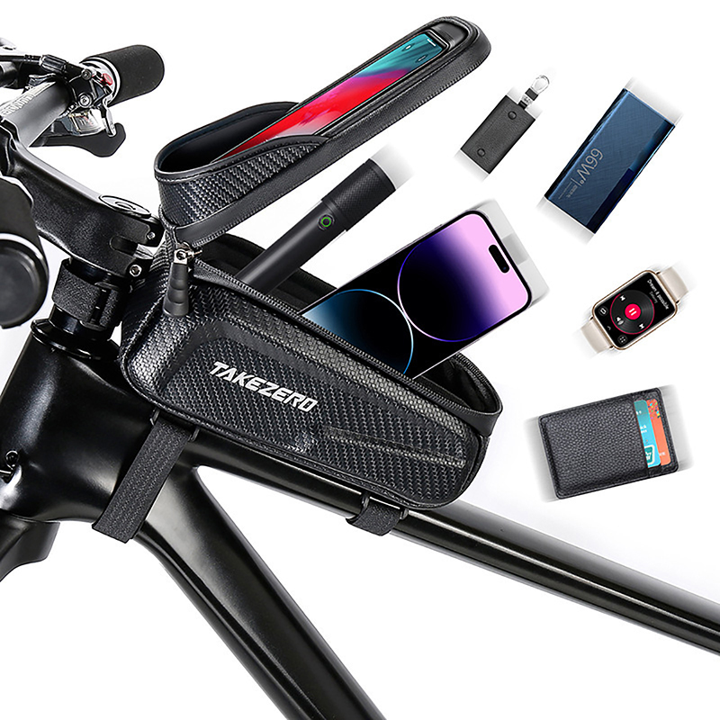 Phone Cases Youtube - Neue Fahrradtasche Wasserdicht Touchscreen-fähig Fahrrad-Rahmentasche für