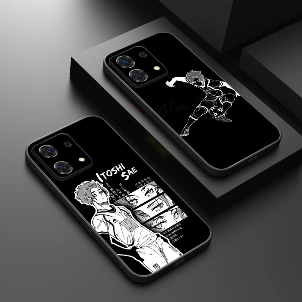 Phone Cases Xiaomi Redmi 12 - Sae Itoshi coole Anime-Mann-Muster-Telefonhülle für Redmi