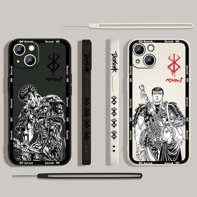 Japan Anime Berserk Guts Flüss – Phone Cases Iphone 17 Pro Max Bewertung und Preis