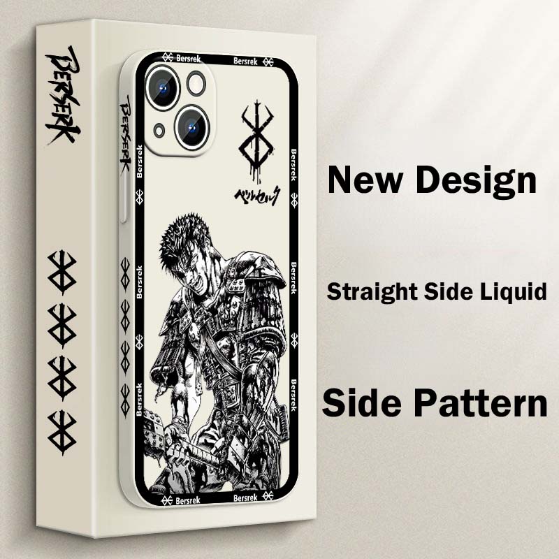 Japan Anime Berserk Guts Flüss – Phone Cases Iphone 17 Pro Max Bewertung und Preis