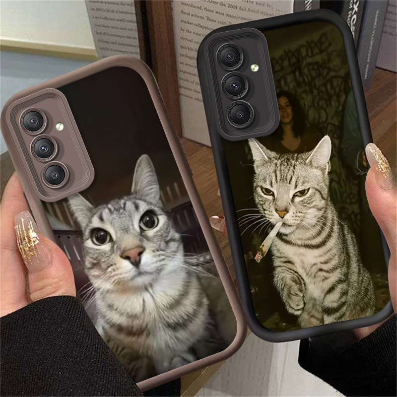 Trendige Katzen-Raucher-Handyh – Phone Cases For Samsung A14 Bewertung und Preis