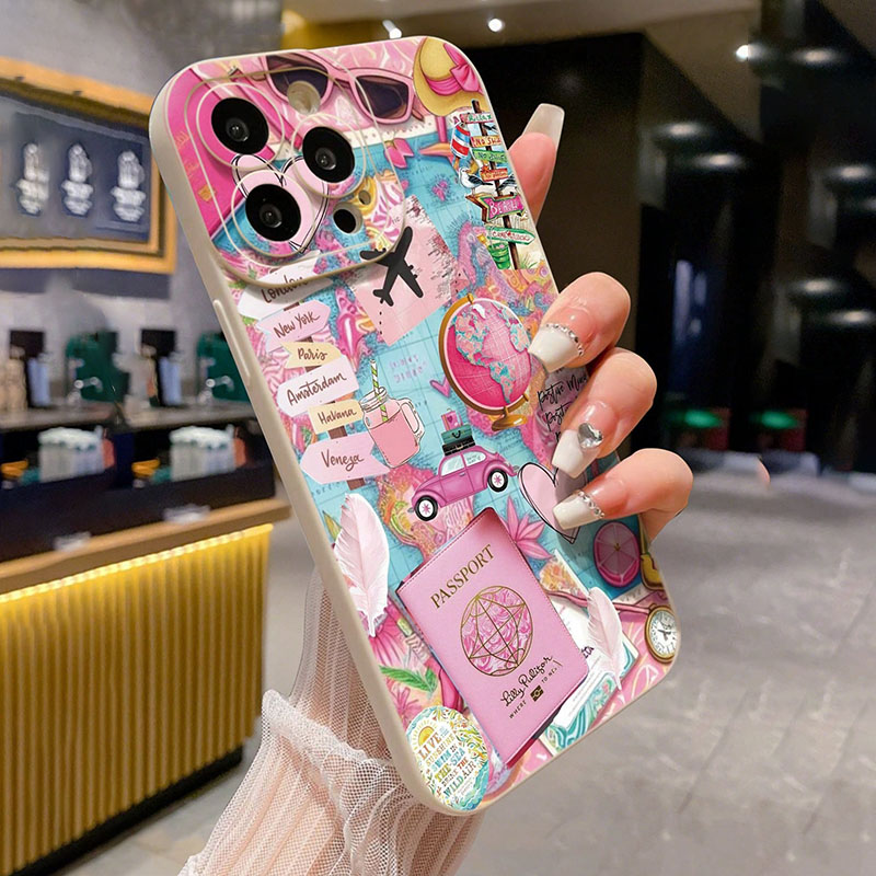 Reise-Flugzeug-Design Matte An – Phone Cases Drop Proof Bewertung und Preis