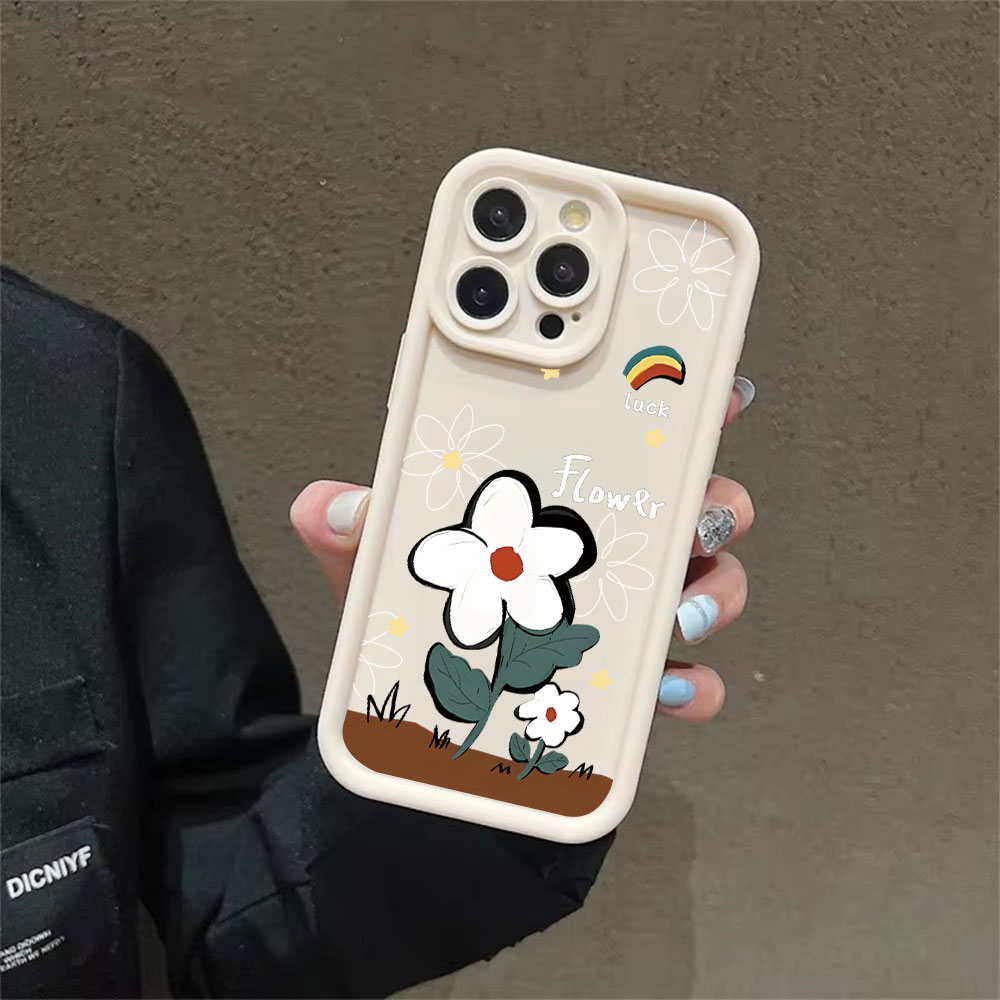 Glückliche Cartoon-Blumen Weic – Phone Cases Drop Proof Bewertung und Preis
