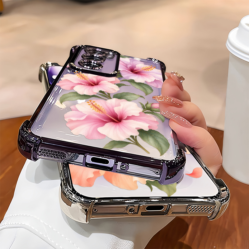 Cartoon-Handyhülle mit rosa Bl – Phone Cases Realme Bewertung und Preis