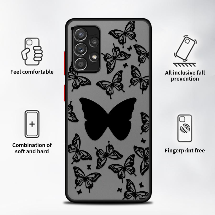 Schwarze Schmetterling-Handyhü – Phone Cases For Samsung A14 Bewertung und Preis
