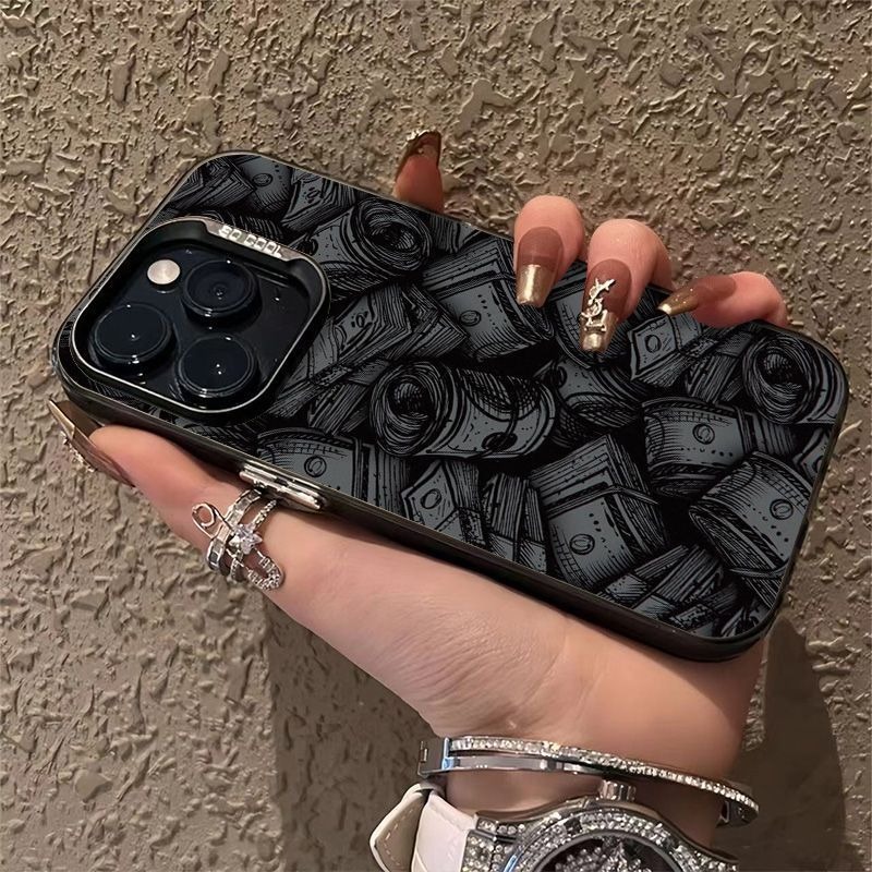 Mattschwarze Dollar-Geldrollen – Phone Cases Wholesale Bewertung und Preis