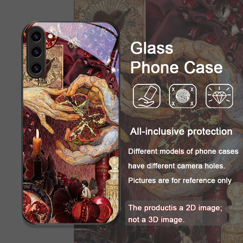 Luxuriöse Granatapfel-Blumenmu – Phone Cases Galaxy S23 Bewertung und Preis