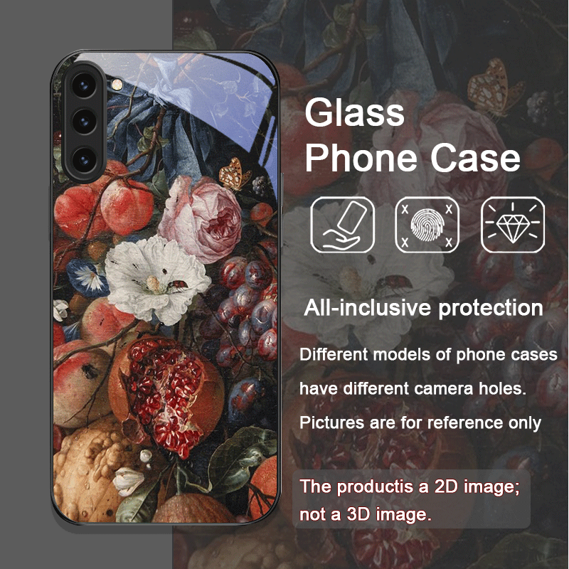 Luxuriöse Granatapfel-Blumenmu – Phone Cases Galaxy S23 Bewertung und Preis