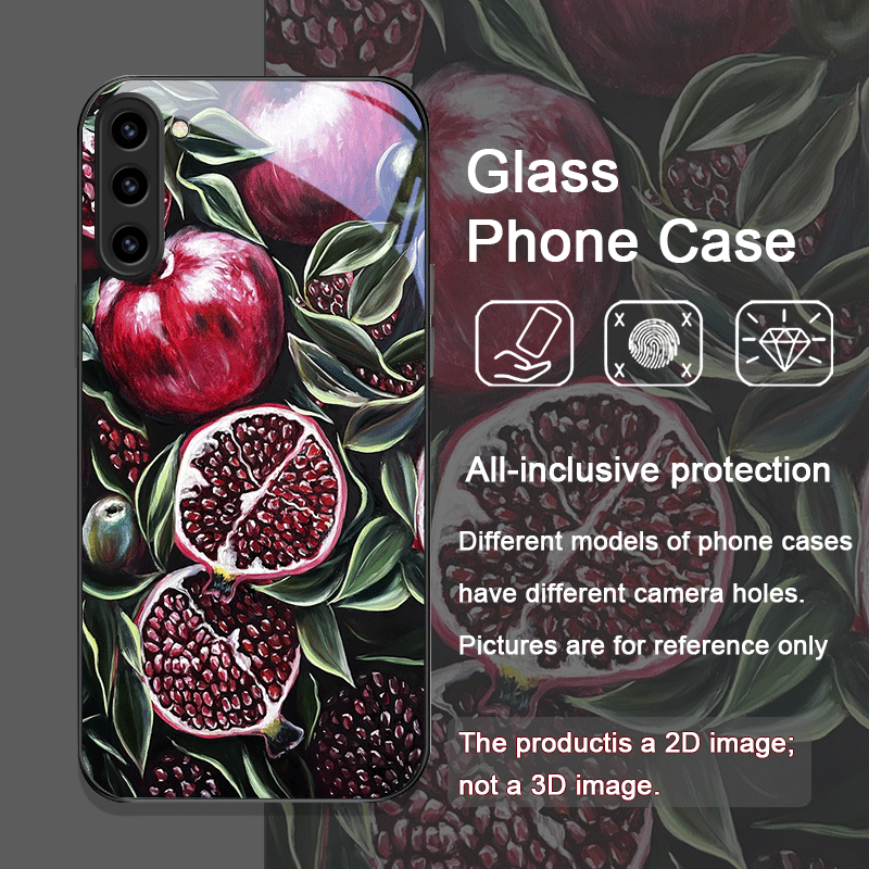 Luxuriöse Granatapfel-Blumenmu – Phone Cases Galaxy S23 Bewertung und Preis