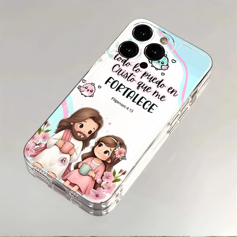 Cartoon Jesus Und Mich Bibel V – Phone Cases Xiaomi Redmi 12 Bewertung und Preis