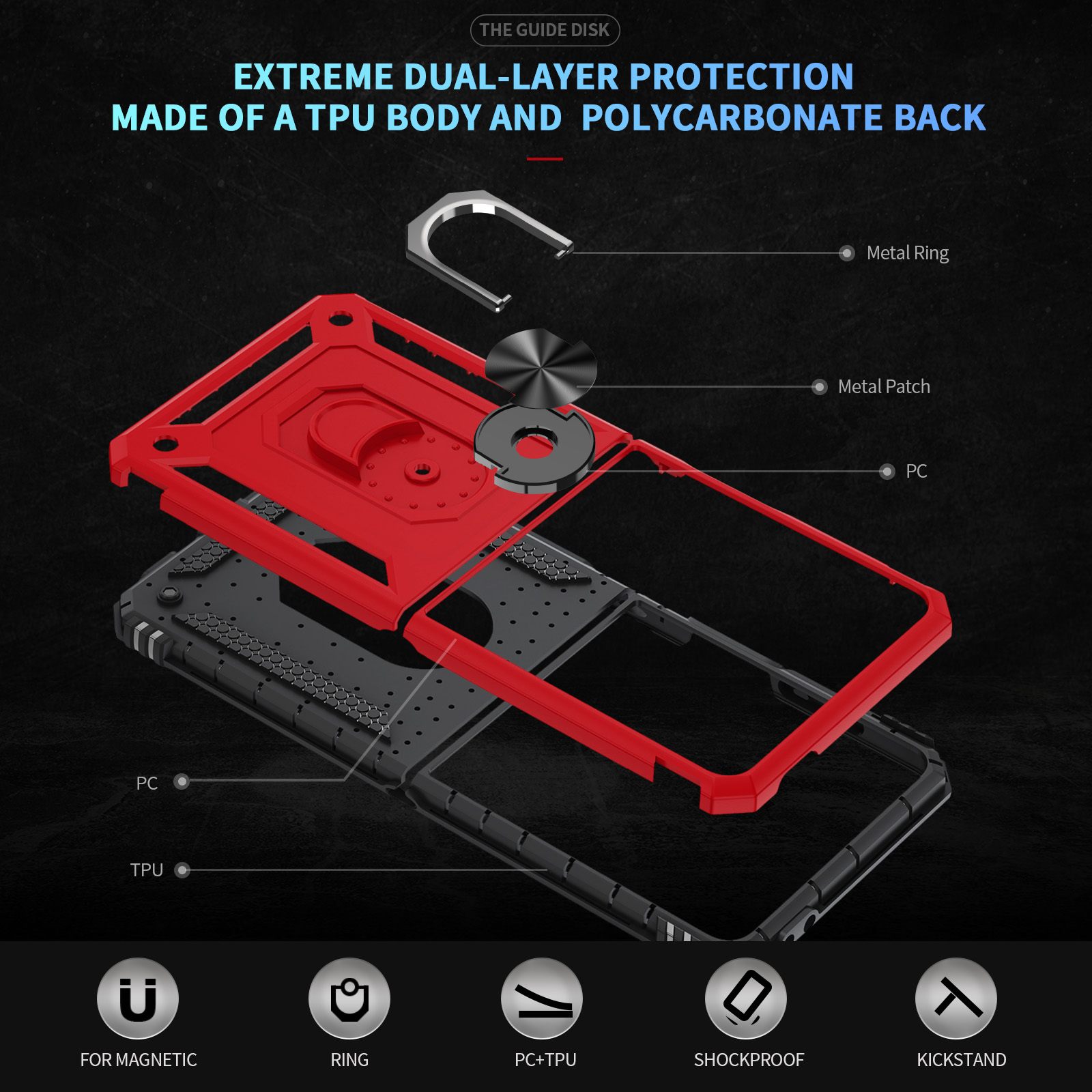 Militärische, stoßfeste Handyh – Rugged Armor Case Bewertung und Preis