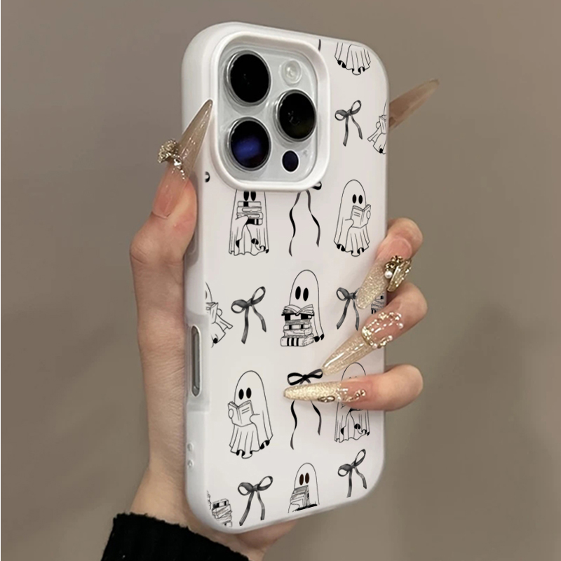 Niedliche Halloween-Buch-Geist – Phone Cases Cute Bewertung und Preis