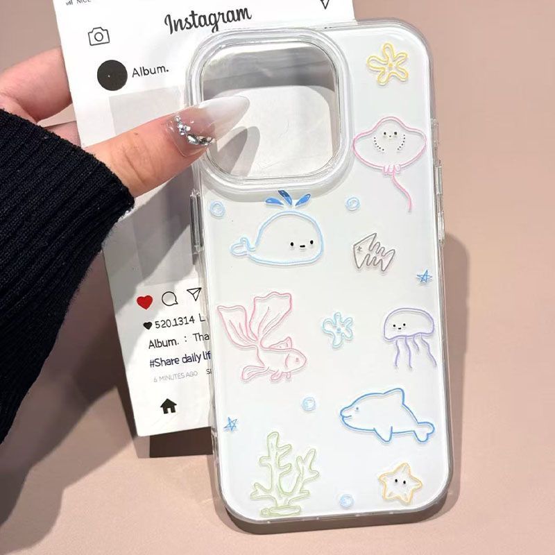 Strichzeichnungen der kleinen  – Phone Cases Drop Proof Bewertung und Preis
