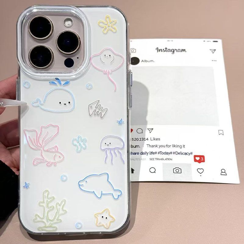 Strichzeichnungen der kleinen  – Phone Cases Drop Proof Bewertung und Preis