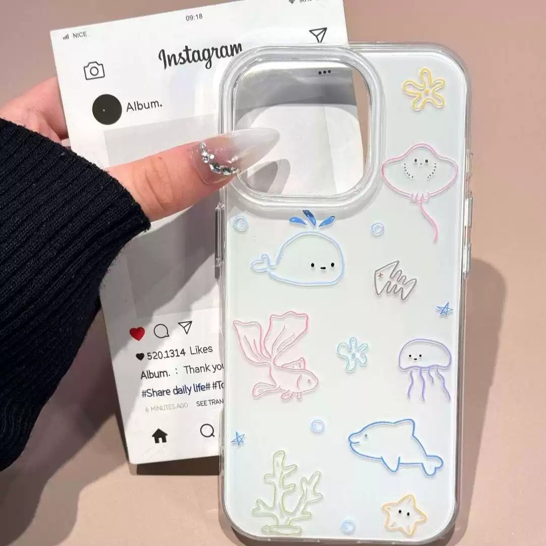 Strichzeichnungen der kleinen  – Phone Cases Drop Proof Bewertung und Preis