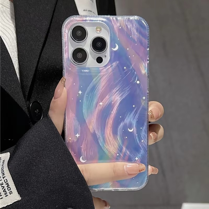 Modische Glitzer-Sternen-Gradi – Phone Cases Xiaomi Redmi 12 Bewertung und Preis