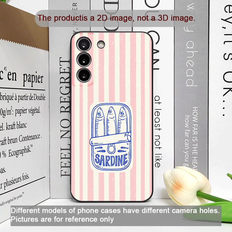 Niedliche Gestreifte Sardinen- – Phone Cases Cute Bewertung und Preis