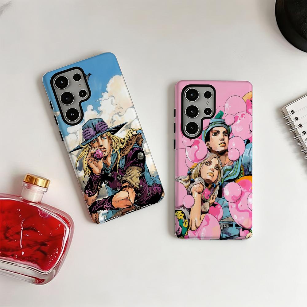 Coole Anime J-JOJO Steel Ball  – Phone Cases Galaxy S23 Bewertung und Preis