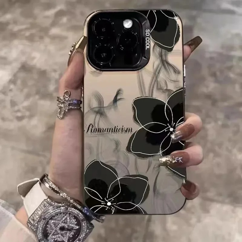 Vintage schwarze florale Handy – Phone Cases Wholesale Bewertung und Preis