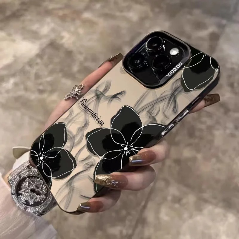 Vintage schwarze florale Handy – Phone Cases Wholesale Bewertung und Preis